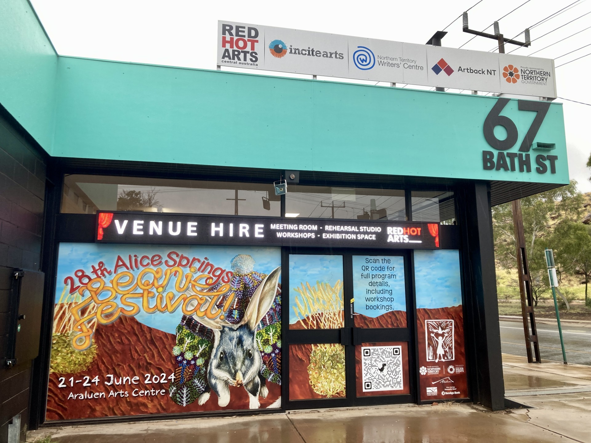 LED Banner Venue Hire